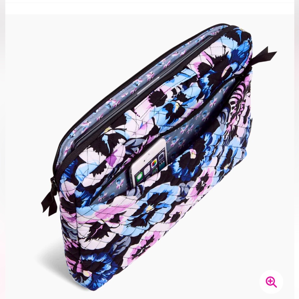 Vera Bradley laptop organizer sleeve